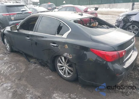 2014 Infiniti Q50 Premium z USA, uszkodzony, nr VIN JN1BV7AR4EM695425